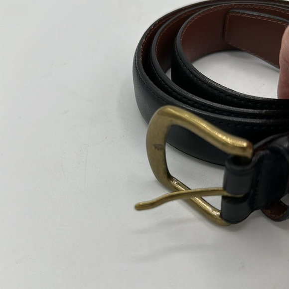 Roundtree & York black leather belt, size 38 - Picture 7 of 7